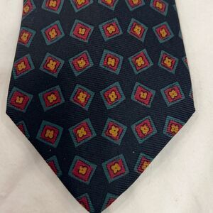 Polo Ralph Lauren Men’s Tie - 100% Silk - black/red